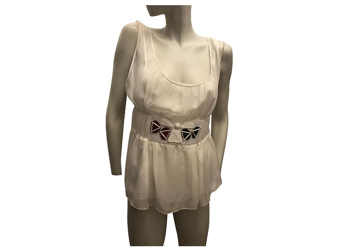 Philosophy Di Alberta Ferretti Top de seda