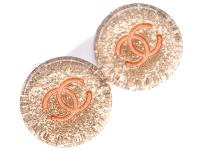 Orecchini Chanel D'oro Placcato in oro  ref.238071