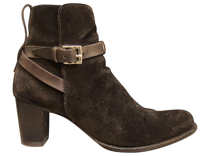 Größe Heschung Stiefel 38,5 Dunkelbraun