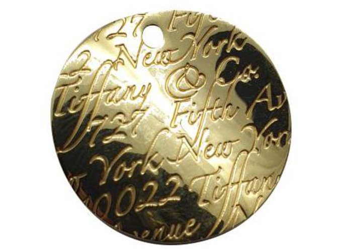 Tiffany & Co Gelbgoldnoten 750/1000 Golden Gelbes Gold  ref.238267
