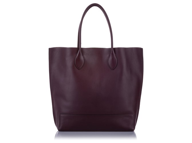 Mulberry Red Leather Tote Bag Dark red Pony-style calfskin  ref.238559