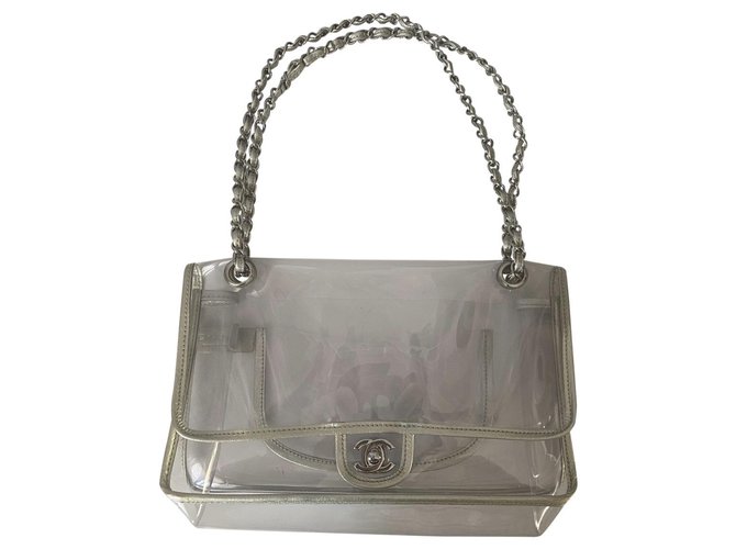 Chanel Handbags Plastic  ref.238705