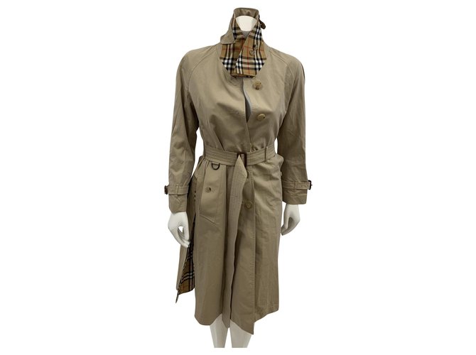 Burberry Manteau trench Coton  ref.238770