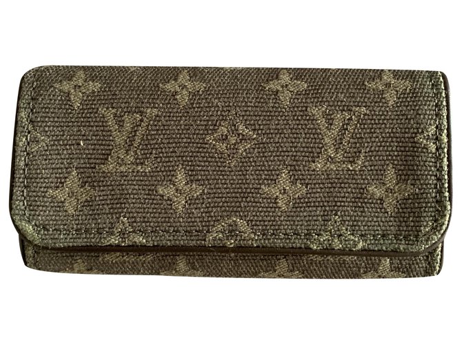 Louis Vuitton Purses, wallets, cases Brown Leather Cloth  ref.238776