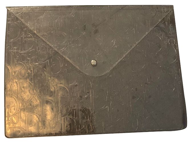 Pochette Dior Oblique Transparente