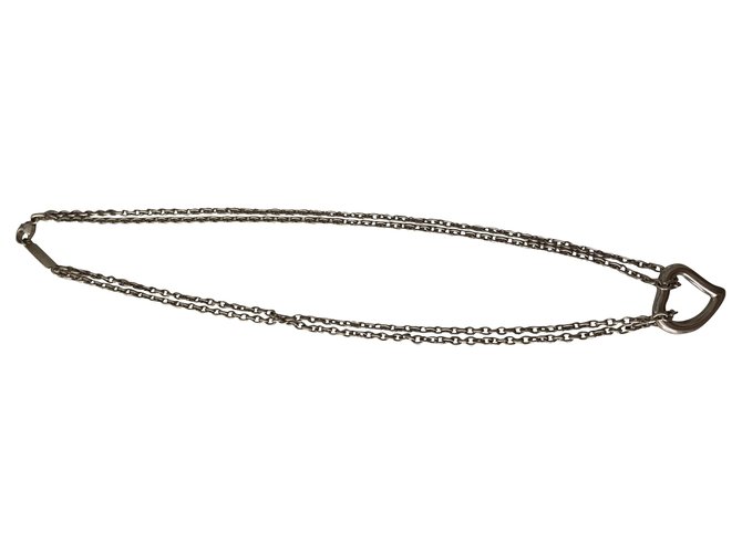 Collier en argent Yves Saint Laurent Argenté 