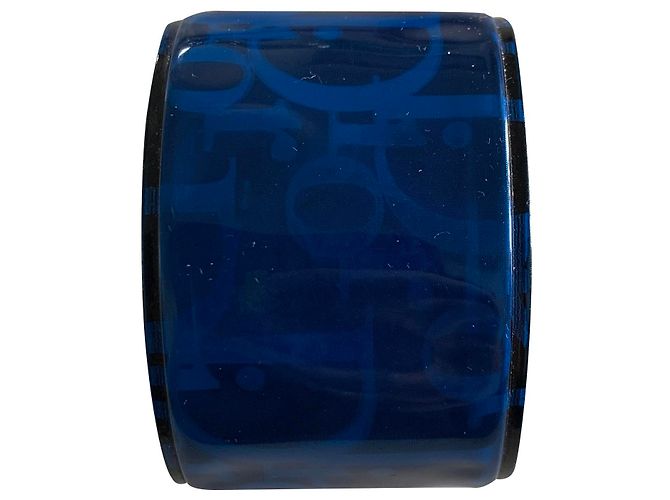 Pulseira Dior azul de plástico para envolver