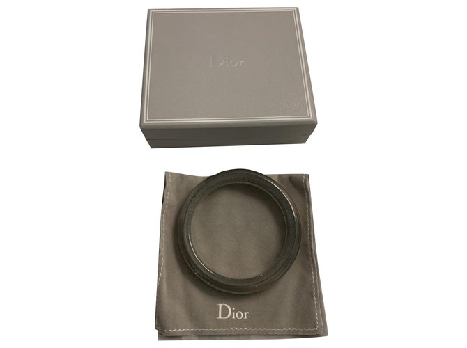 Dior Armbänder Silber Kunststoff  ref.238809