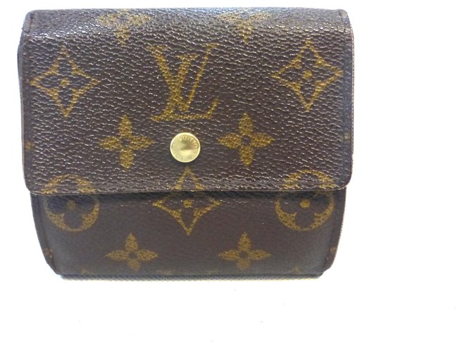 Louis Vuitton ELISE MONOGRAM Brown Leather  ref.238833