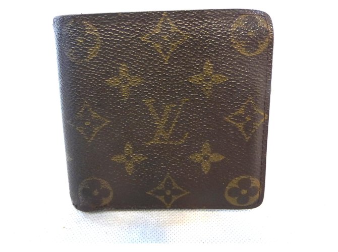 Louis Vuitton MARCO MONOGRAM Brown Leather  ref.238839