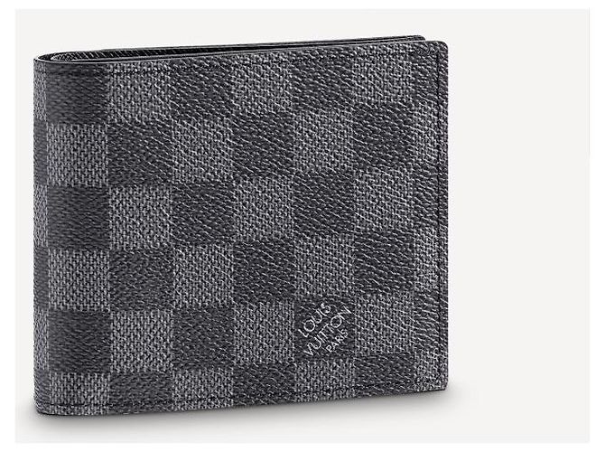 Portafoglio Louis Vuitton Marco Damier Graphite Grigio