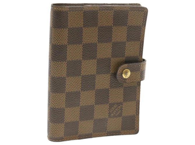 Louis Vuitton Agenda Cover Brown Cloth  ref.239118