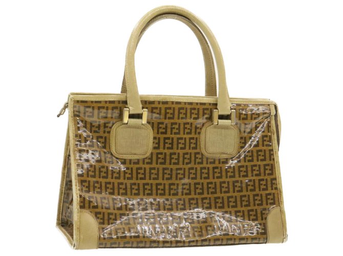 Fendi handbag Beige Synthetic  ref.239153