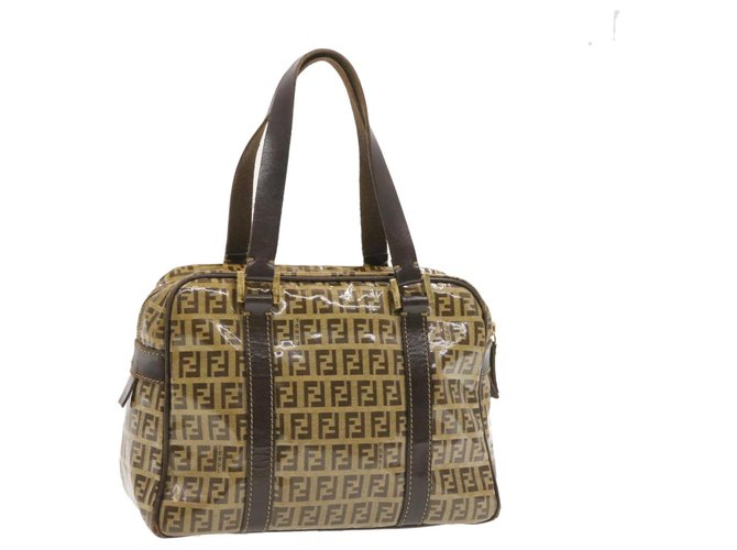 Fendi handbag Beige Synthetic  ref.239158