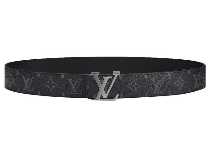 Louis Vuitton Cintura LV reversibile nuova Grigio  ref.239410