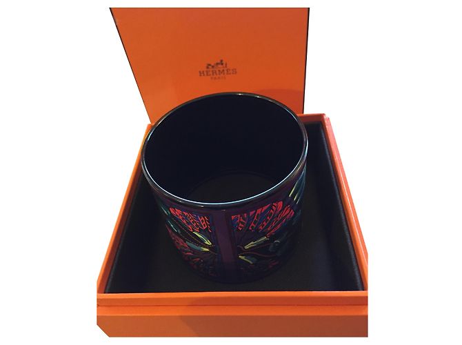 Pulsera de esmalte extragrande Hermès