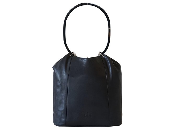 Gucci Handbags Black Leather  - Joli Closet