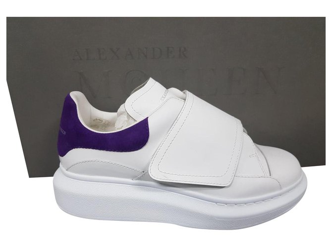 Alexander Mcqueen oversize new White Leather  ref.239632