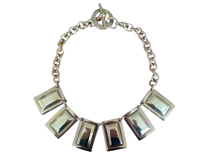 Collier ras du cou Céline doré avec pendentifs