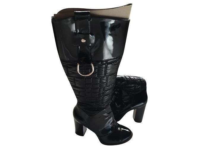 Botas Dolce & Gabbana de cuero negro