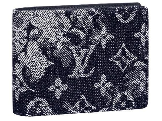 Louis Vuitton Multiple Wallet Blue Monogram