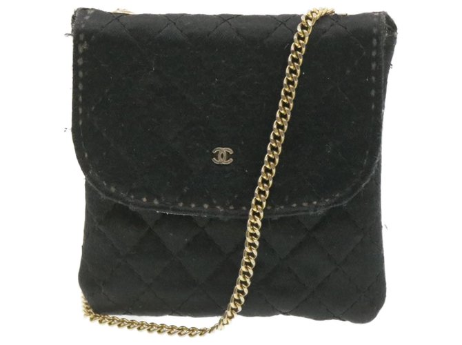Chanel shoulder bag Black Synthetic  ref.239977