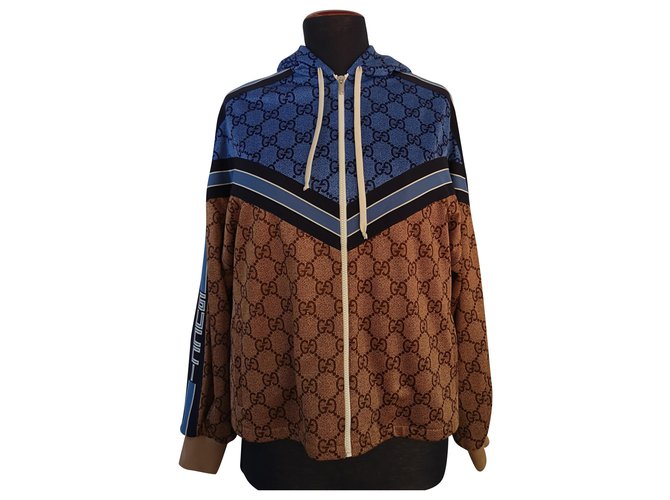 Technical jersey jacket by Gucci Cotton  ref.240053