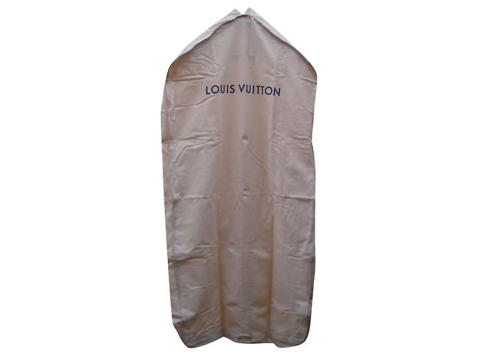 Funda para ropa Louis Vuitton Beige de algodón