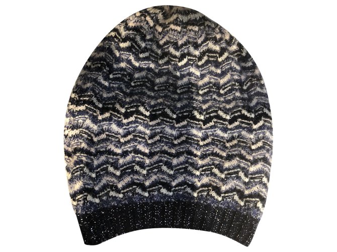 Autre Marque berretto di lana Blu  ref.240174