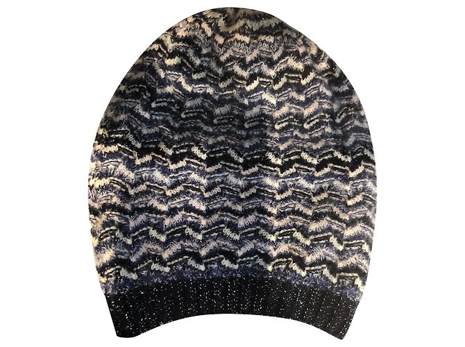 Autre Marque Missoni wool hat blue