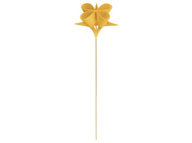 Louis Vuitton LV Origami flower Jaune Amarelo Couro  ref.240187