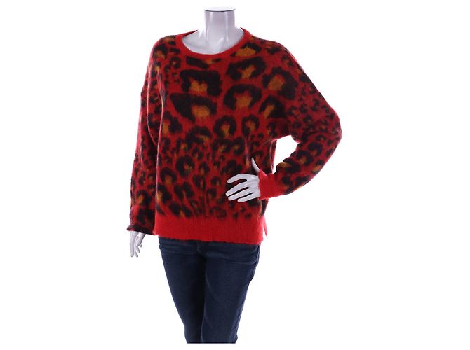 Suéter Gestuz de lã e mohair M Multicor