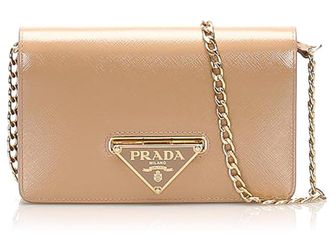 Prada Promenade Beige Leather ref.392750 - Joli Closet