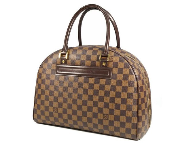 Louis Vuitton Nolita Womens Boston bag N41455 damier ebene Cloth ref.240461  - Joli Closet