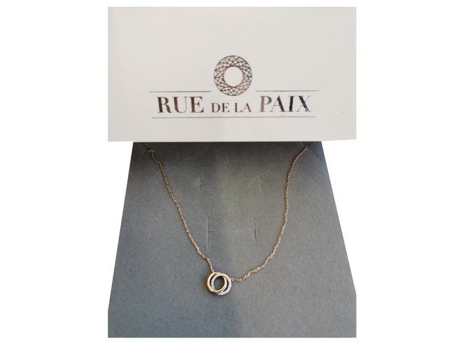 Autre Marque Necklaces Silver hardware Gold hardware Pink gold  ref.240504
