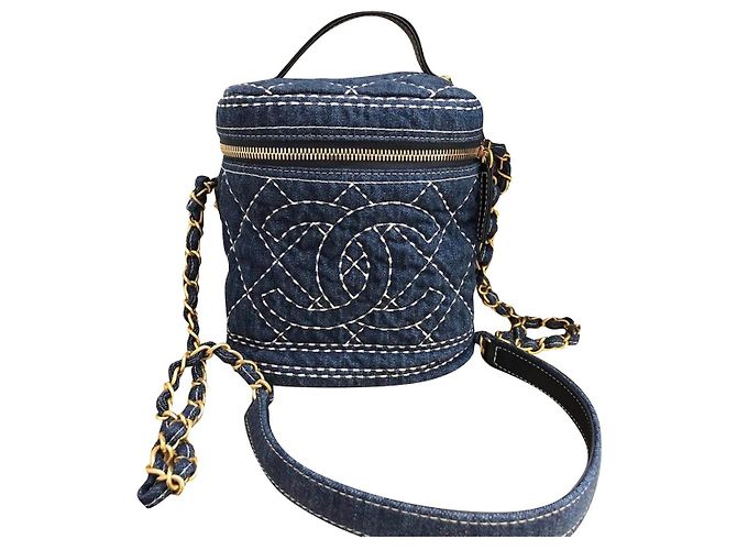 Trendy CC Jeans Chanel Blu Giovanni