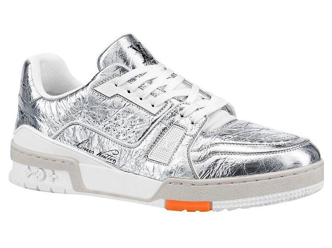 Louis Vuitton Baskets LV argent neuf Argenté