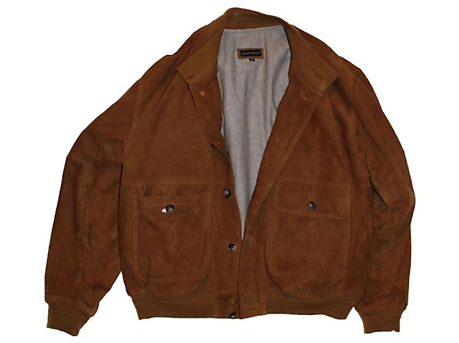 Autre Marque Mauro Ravizza Lammfelljacke Caramel Karamell