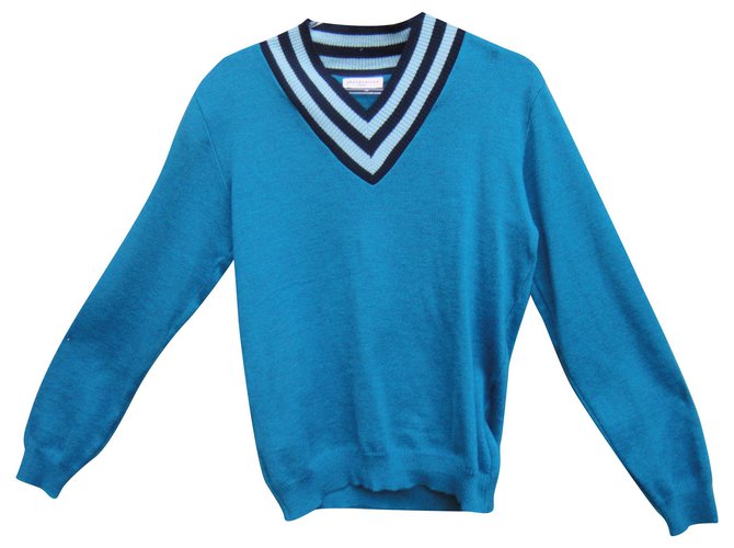 Erotokritos T sweater 1 Blue Cotton Wool  ref.240726