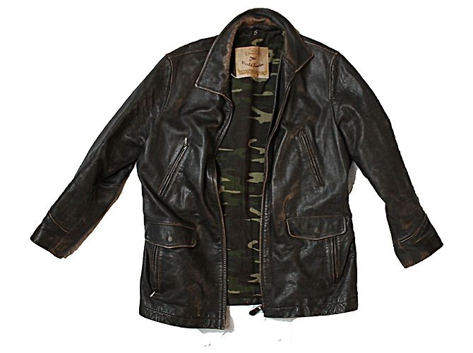 Autre Marque Chevignon - Aviator Lederjacke 1984 Braun