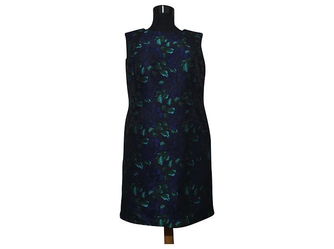 Clements Ribeiro Dress Polyester Multi Color