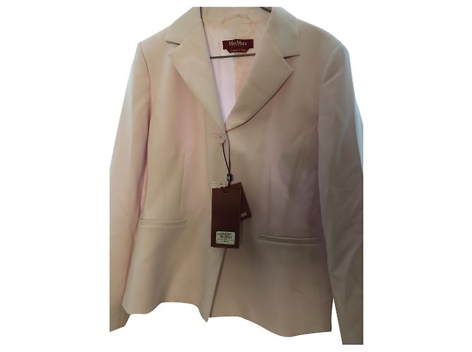 Chaqueta Weekend Max Mara Rosa de Algodón Talla 42