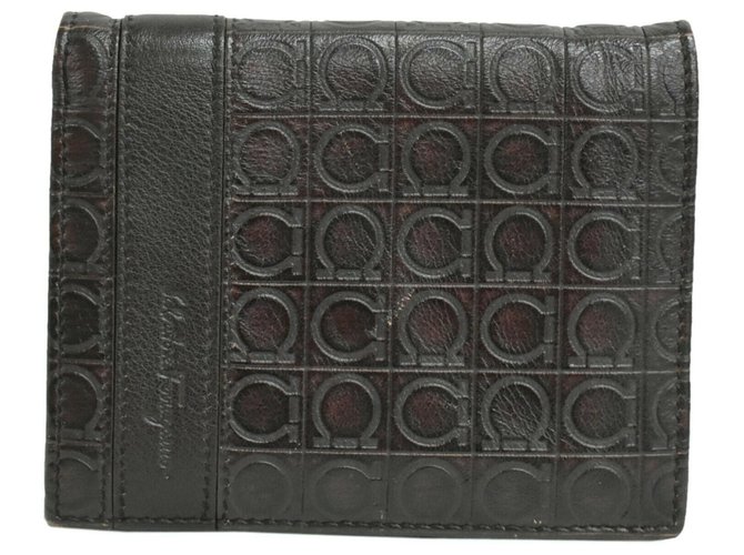 Salvatore Ferragamo Wallet Brown Leather  ref.241154