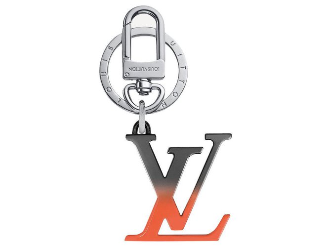 Louis Vuitton LV Sprühtaschenanhänger neu Orange Metall  ref.241210