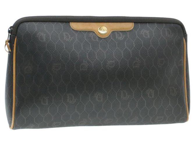 Dior Clutch Bag Black Cloth  ref.241220