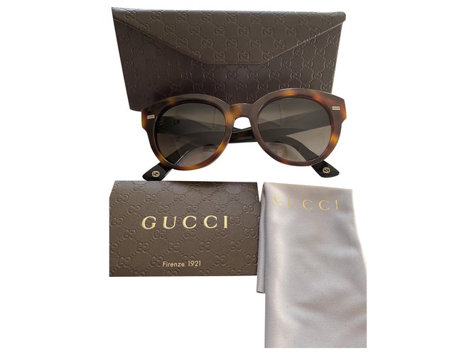 gucci plastic aviators