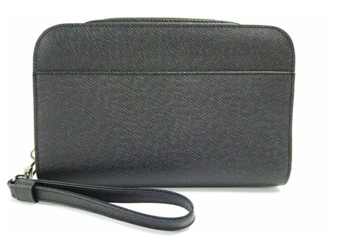 Louis Vuitton Orsay Black Leather  ref.241444