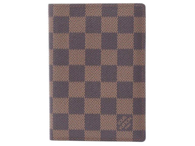 Louis Vuitton Agenda Cover Brown Cloth  ref.241445