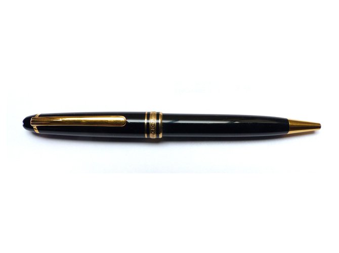 Montblanc Meisterstück ballpoint pen Black Resin  ref.241494
