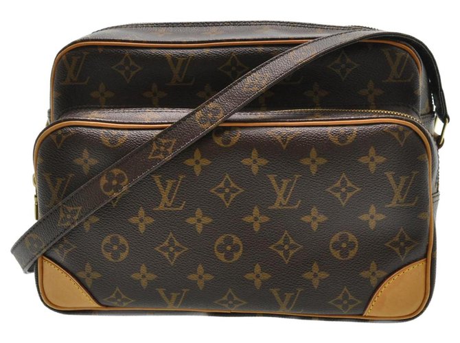 Louis Vuitton Nile Brown Cloth  ref.241593